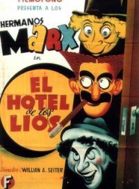 pelicula El Hotel de los Lios (Ciclo Hermanos Marx)